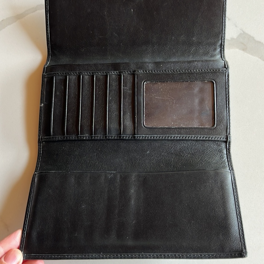 Coach leather wallet - Picture 2 of 3